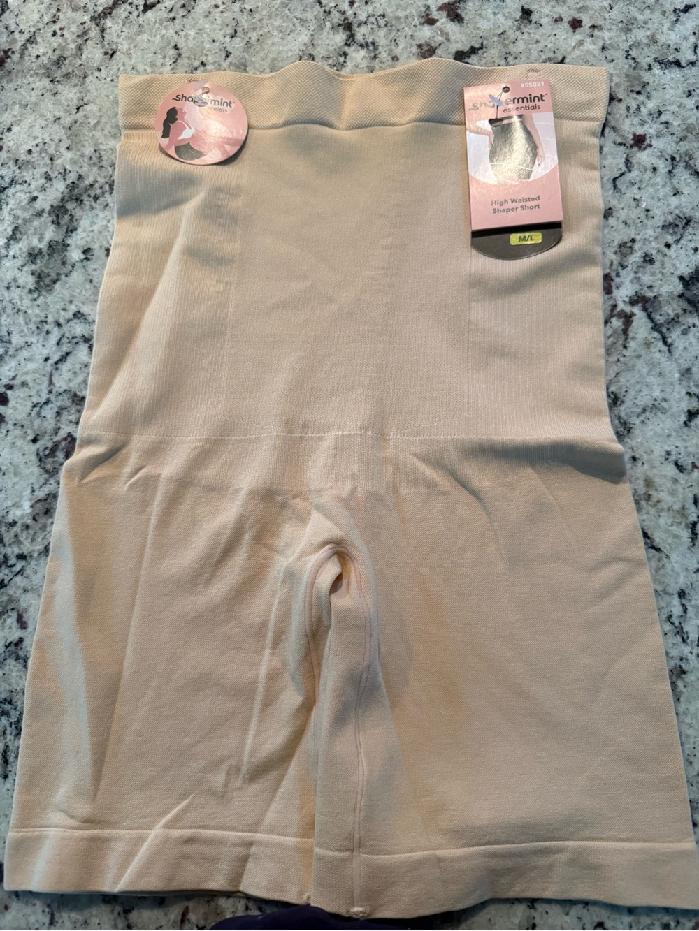 Shapermint Nude High-Waist Shaping Short M/L